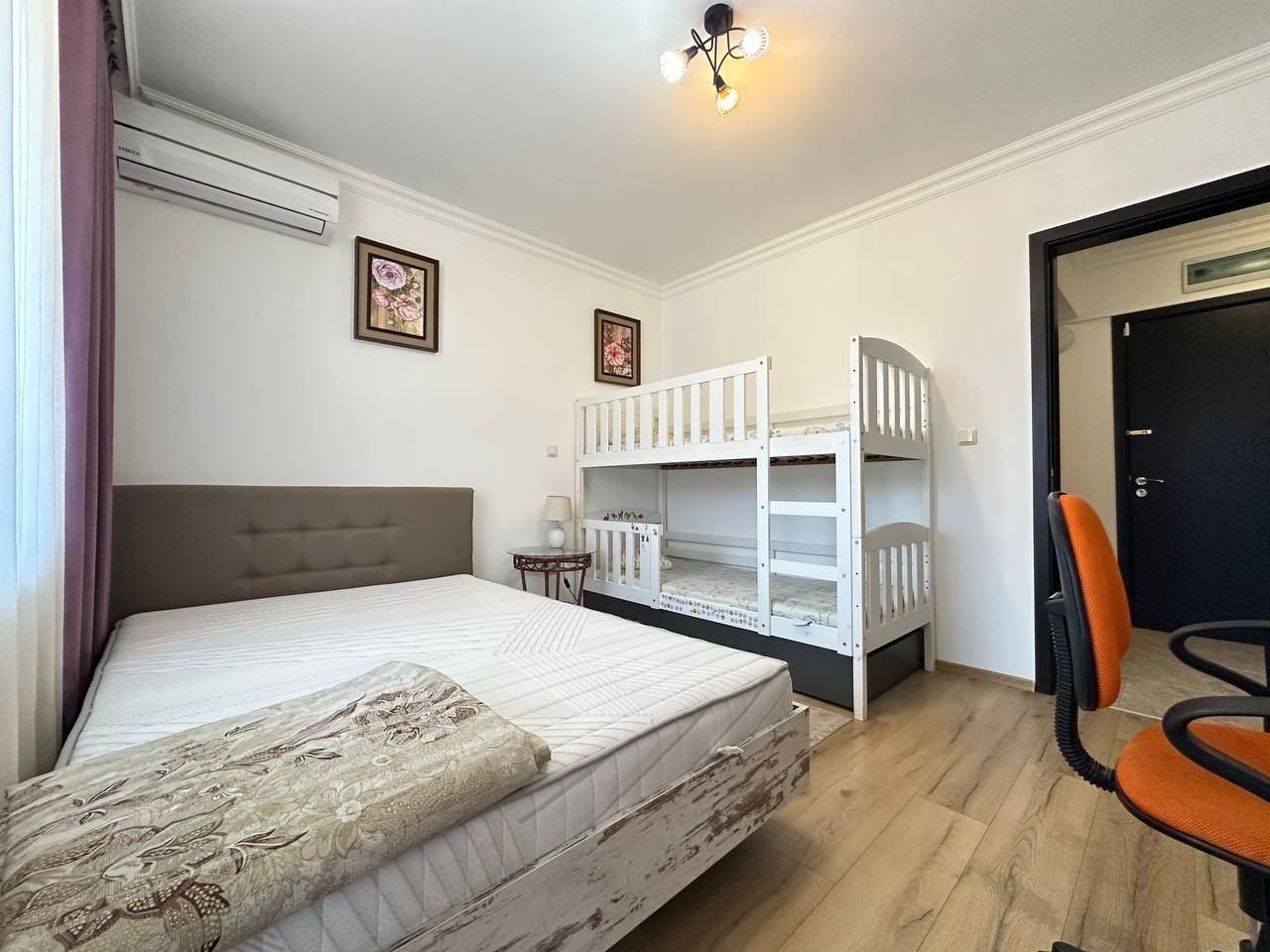 Wohnung mit zwei Schlafzimmern und Meerblick, 200 m vom Strand entfernt, in Sveti Vlas