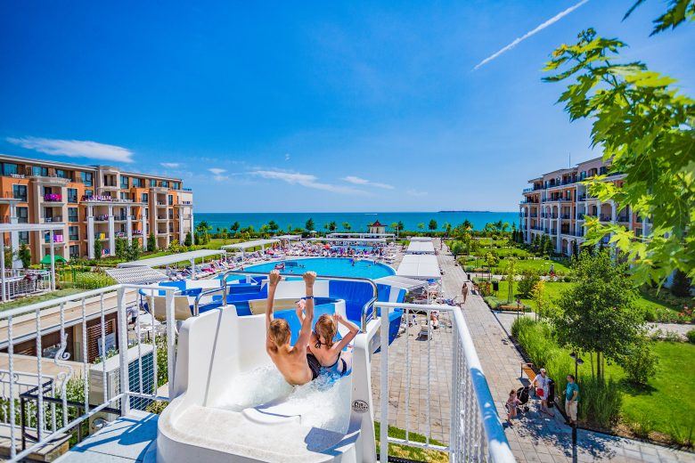 Studio in erster Meereslinie mit Meerblick in einem Luxuskomplex – vollständig möbliert und sofort nutzbar