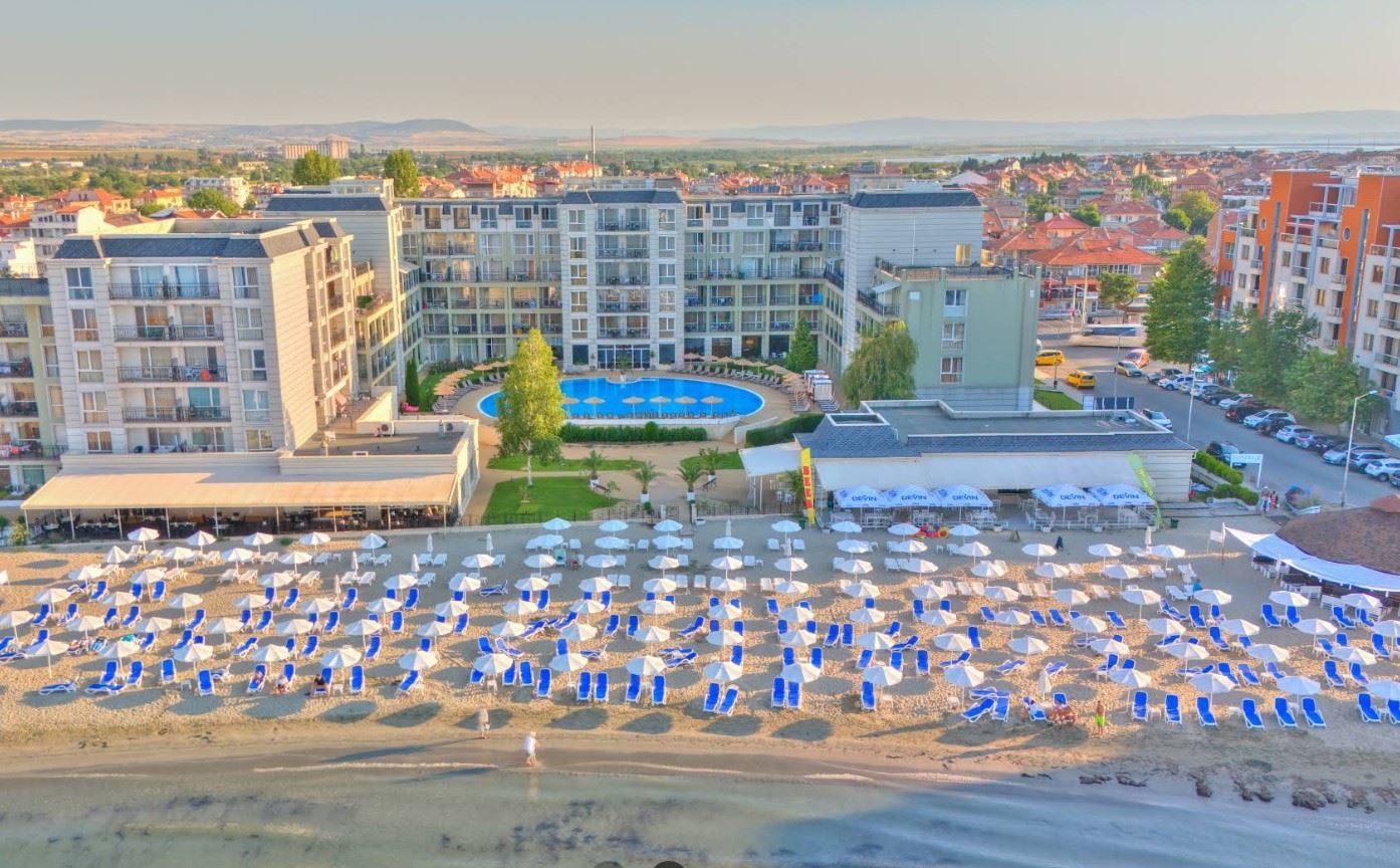 Luxuriöse Ein-Zimmer-Wohnung mit Panoramameerblick in Pomorie