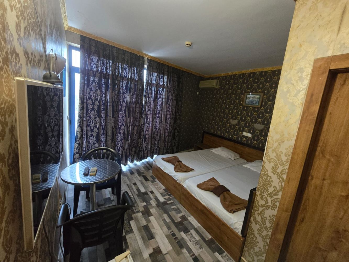 Stilvolles Studio im Zentrum von Sonnenstrand mit Blick auf Park und Stadt