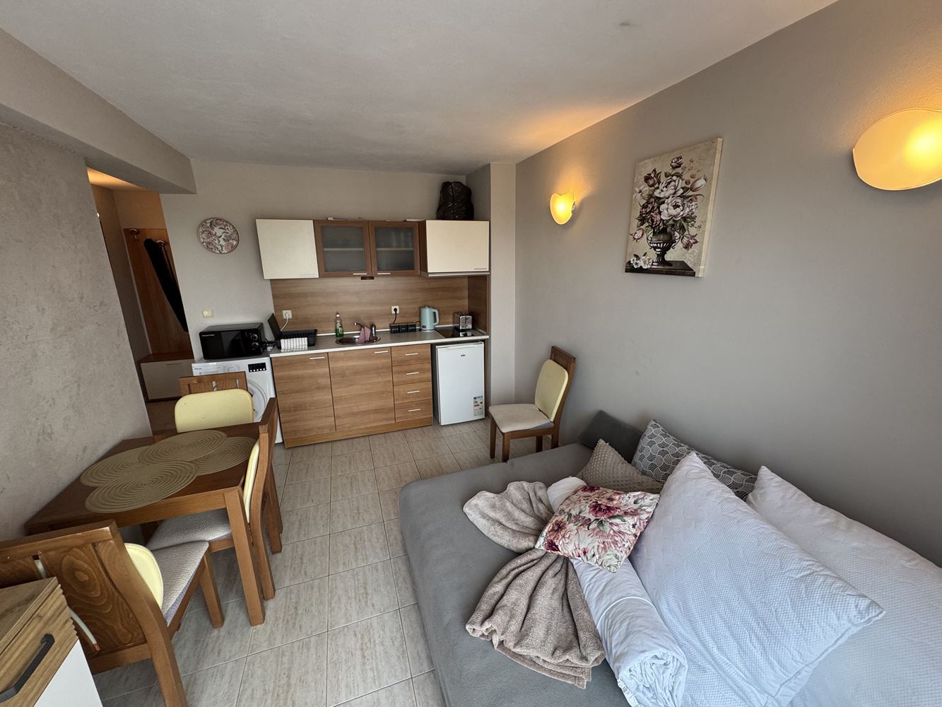 Wohnung mit einem Schlafzimmer und Panoramablick im Herzen von Sonnenstrand