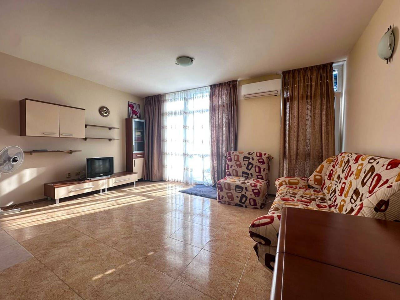 Geräumige Ein-Zimmer-Wohnung mit Baugenehmigung (Act 16) in Sunny Beach – Komfort, Stil und bezugsfertig