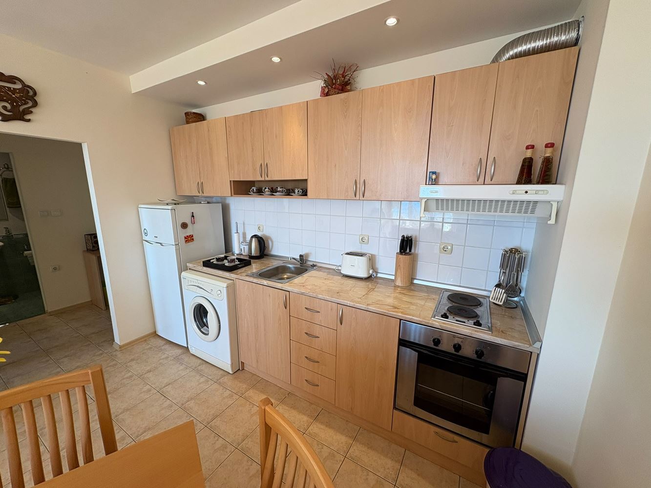 Erste Meereslinie in Sveti Vlas – geräumige Wohnung mit einem Schlafzimmer und Meerblick