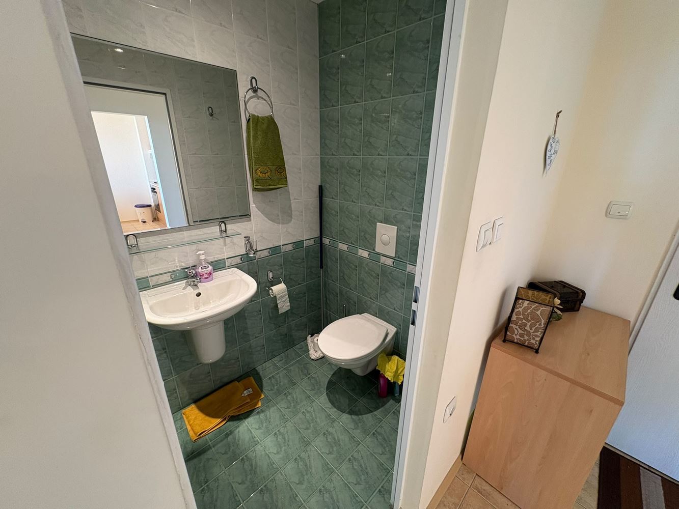 Erste Meereslinie in Sveti Vlas – geräumige Wohnung mit einem Schlafzimmer und Meerblick