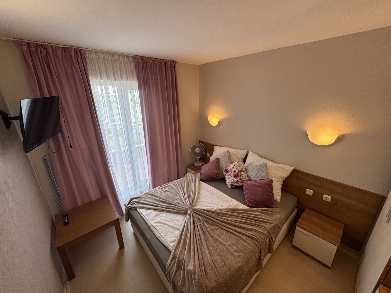 Wohnung mit einem Schlafzimmer und Panoramablick im Herzen von Sonnenstrand