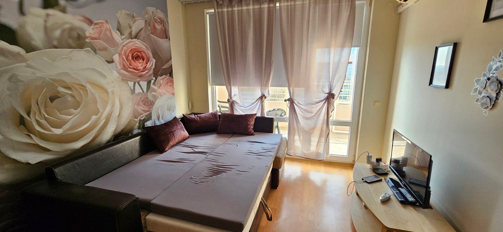 Stilvolles Studio mit Terrasse und hervorragenden Annehmlichkeiten in Sonnenstrand