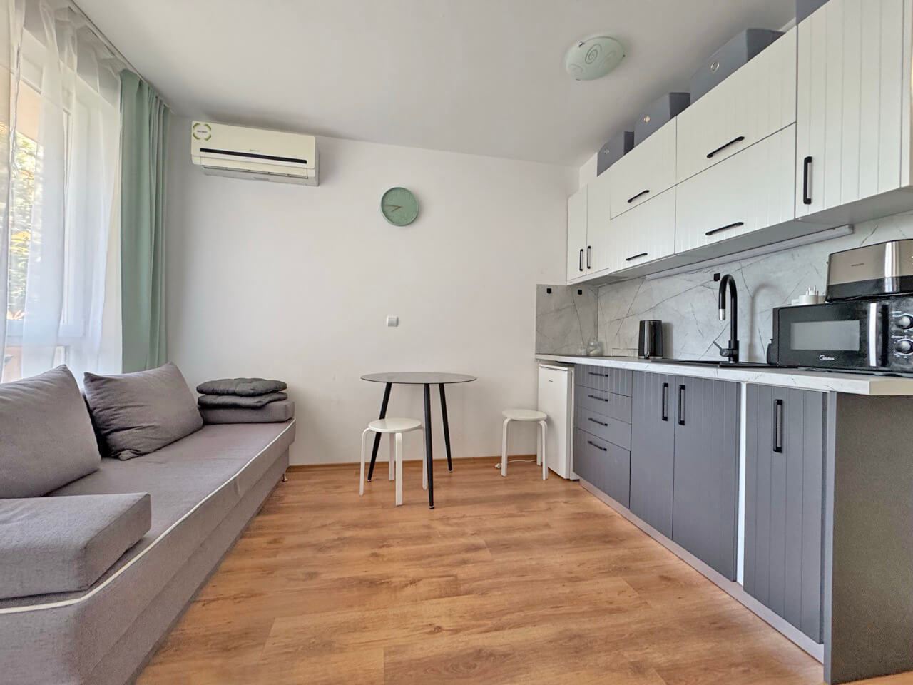 Studio mit hervorragender Lage und hohem Investitionspotenzial in einem emblematischen Komplex in Sonnenstrand