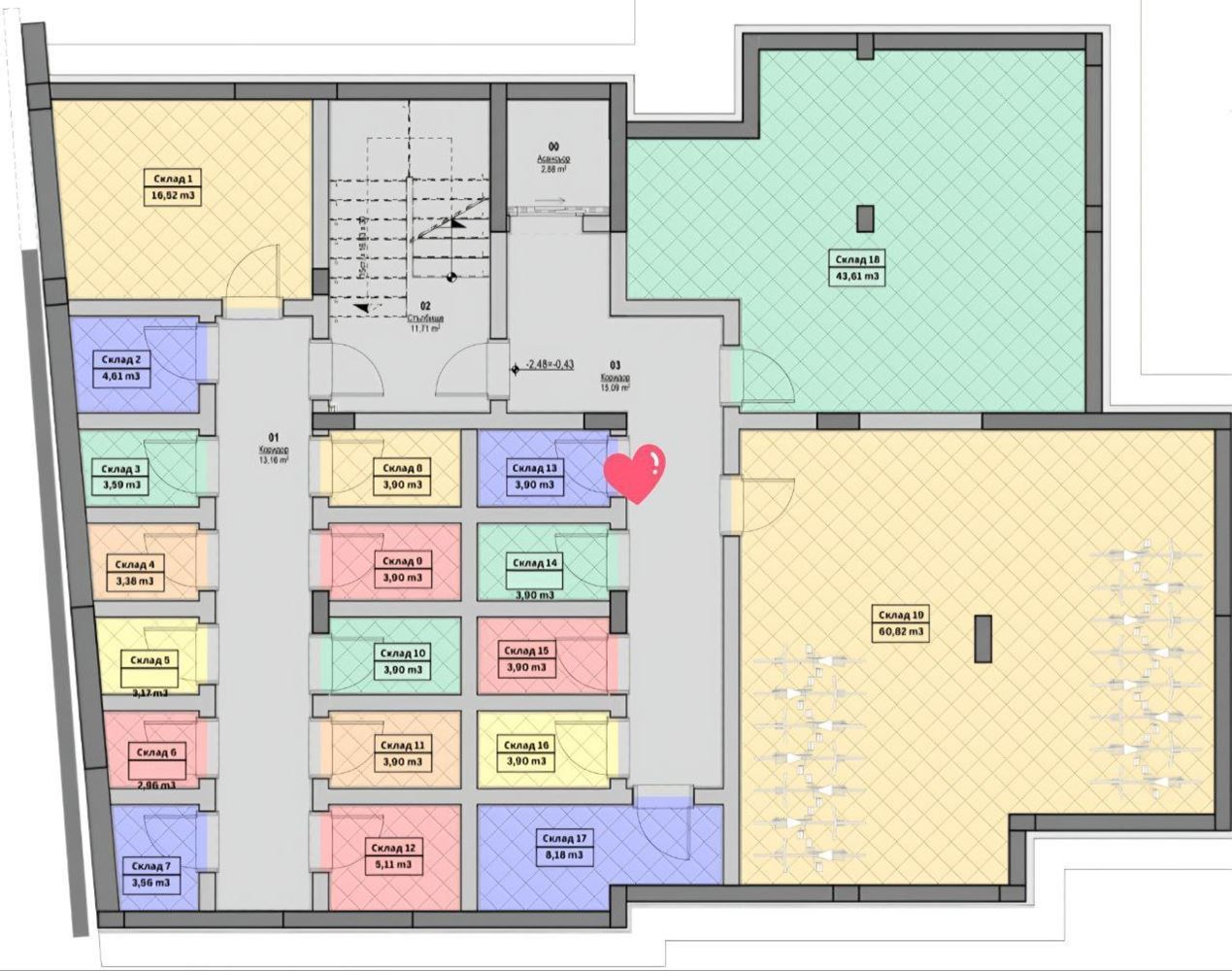 Moderne Drei-Zimmer-Wohnung (Wohnung mit zwei Schlafzimmern) mit Parkplatz in einer neuen Anlage in Sonnenstrand
