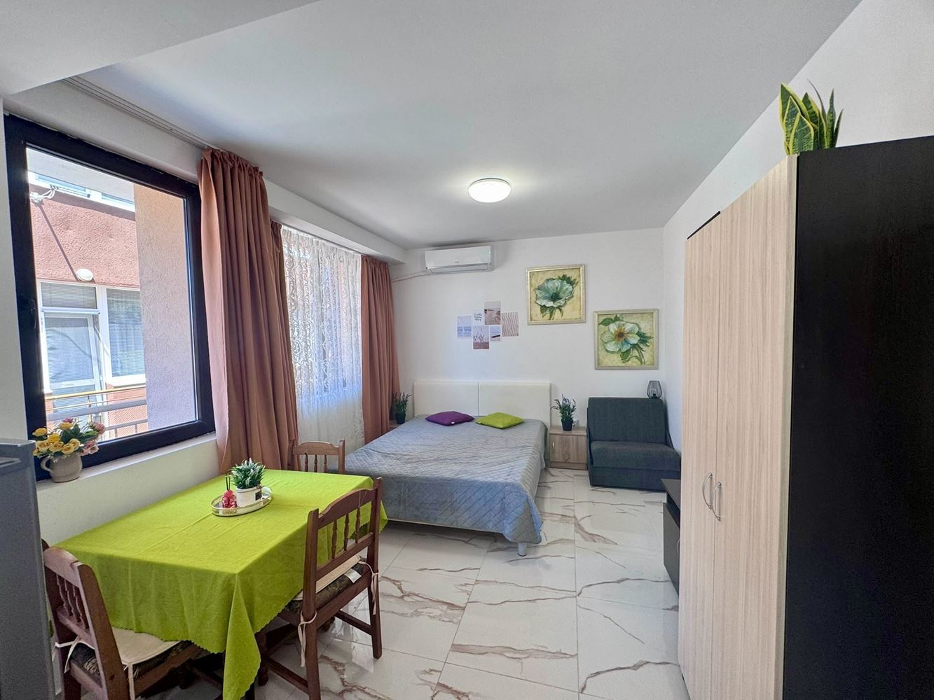 Modernes Studio ohne Servicegebühr in Nessebar – hervorragende Möglichkeit für ein eigenes Zuhause, Urlaub oder Investment