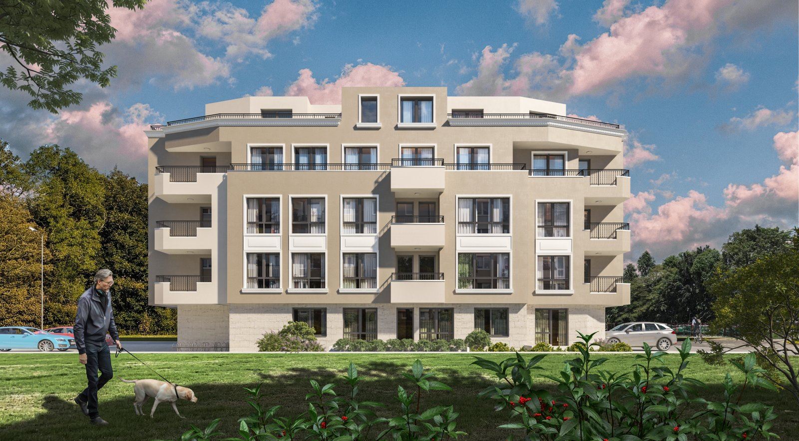 Neue 2-Zimmer-Wohnung in Sarafovo mit Südausrichtung und ohne Instandhaltungsgebühr