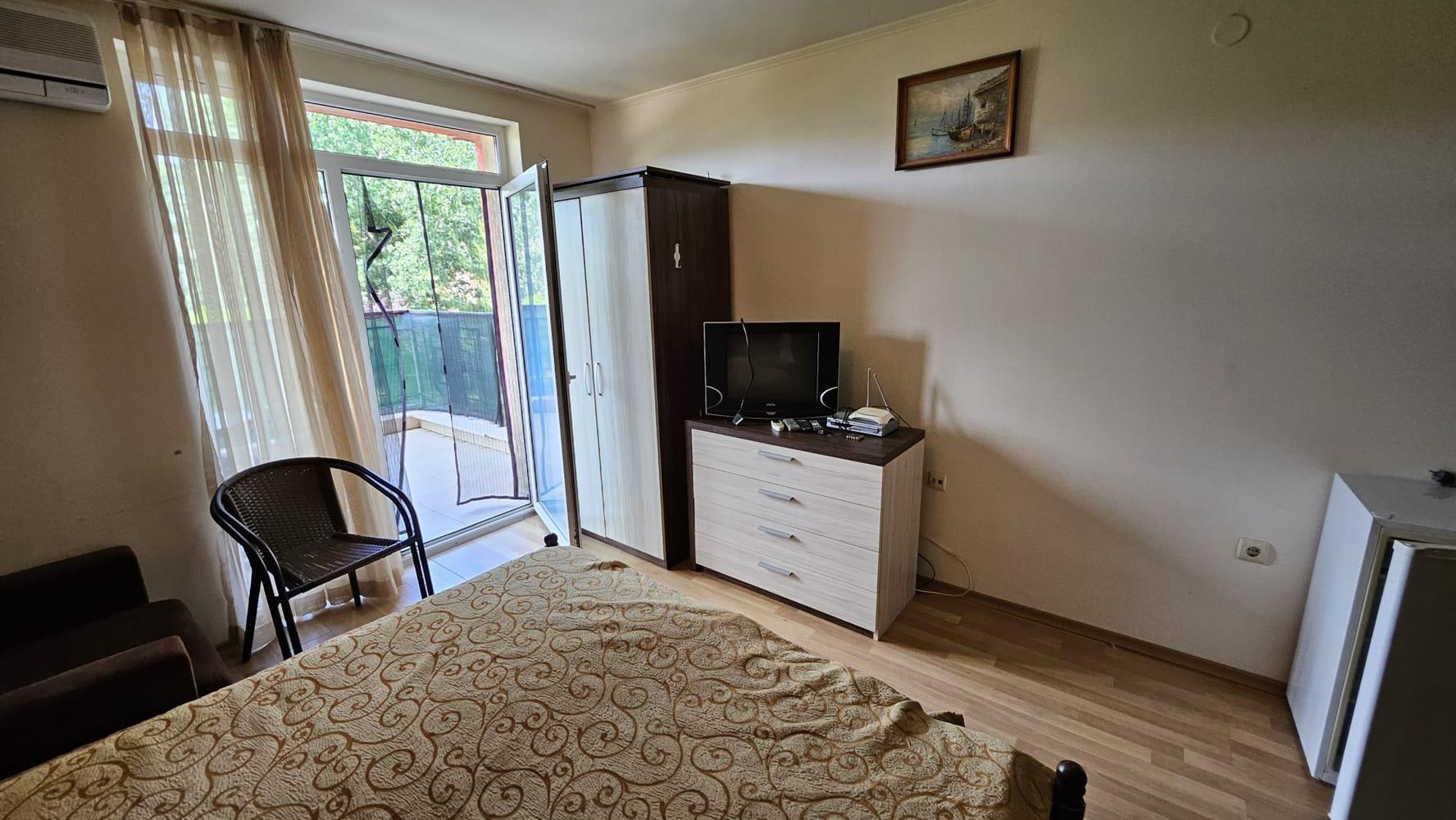 Gemütliches Studio in einer modernen Anlage in Sunny Beach mit Pool und Fitness, nur wenige Gehminuten vom Strand entfernt