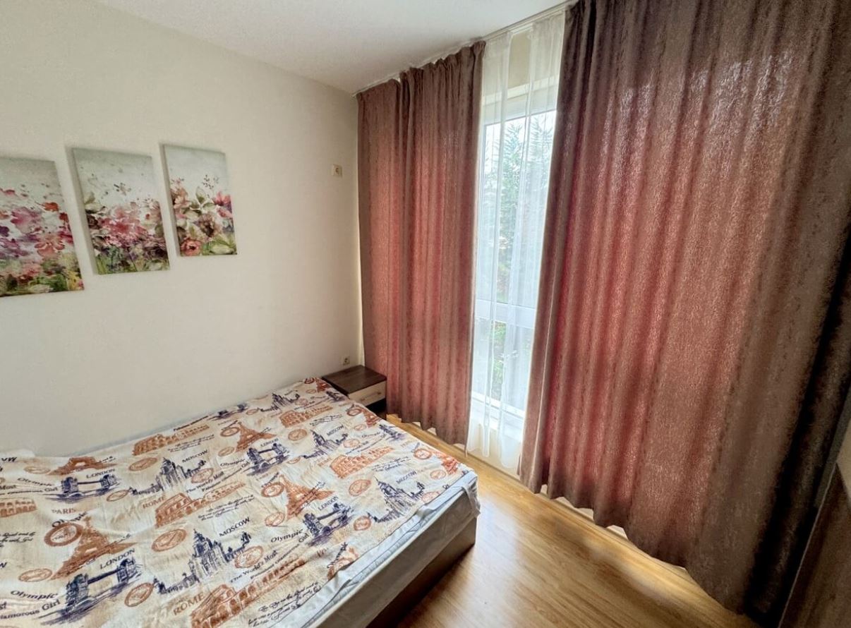 Meerkomfort und Gemütlichkeit in einem stilvollen Apartment mit einem Schlafzimmer in Ravda