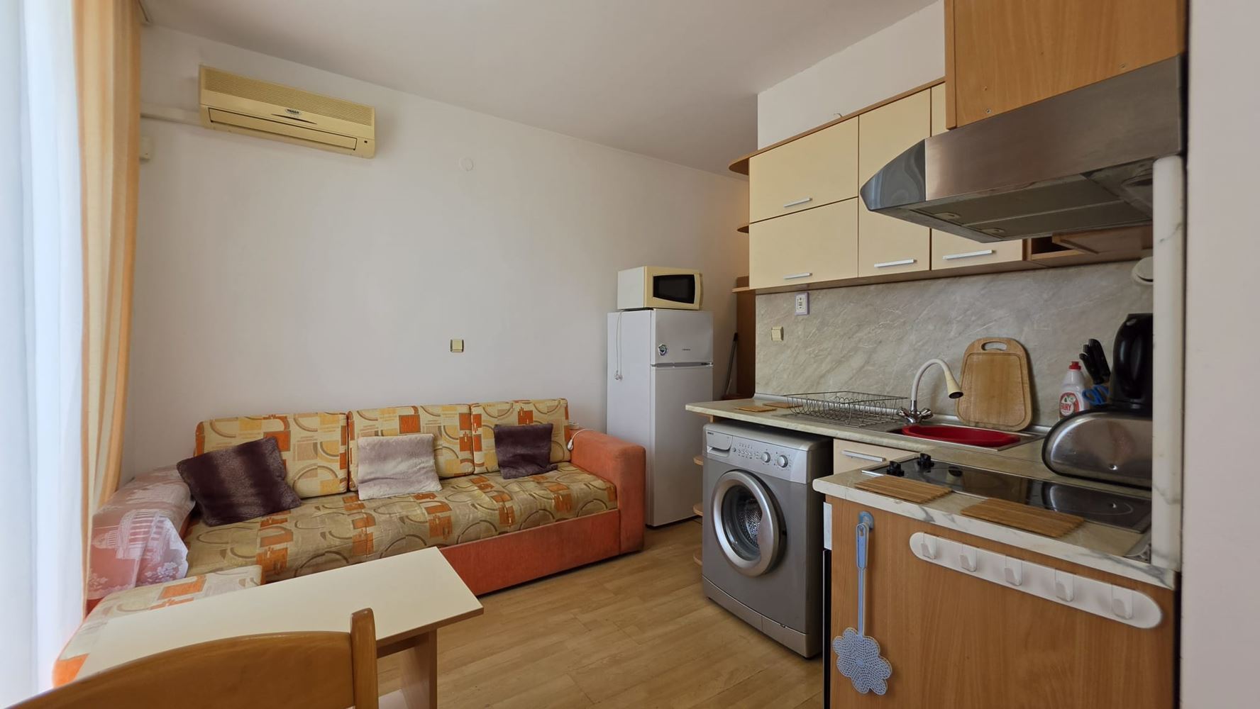 Zweizimmerwohnung in Sonnenstrand mit ausgezeichneter Infrastruktur und professioneller Verwaltung