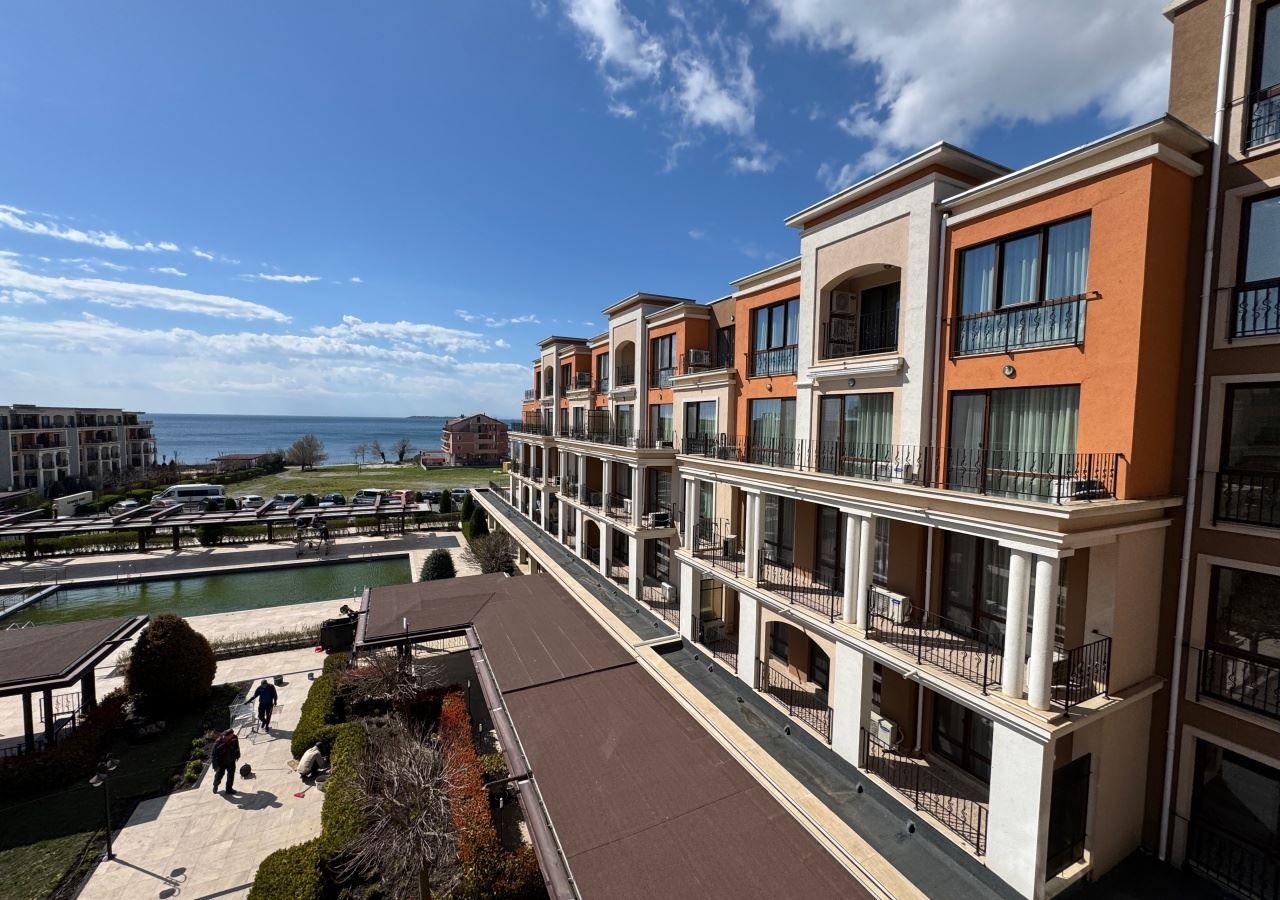 Studio in erster Meereslinie mit Meerblick in einem Luxuskomplex – vollständig möbliert und sofort nutzbar