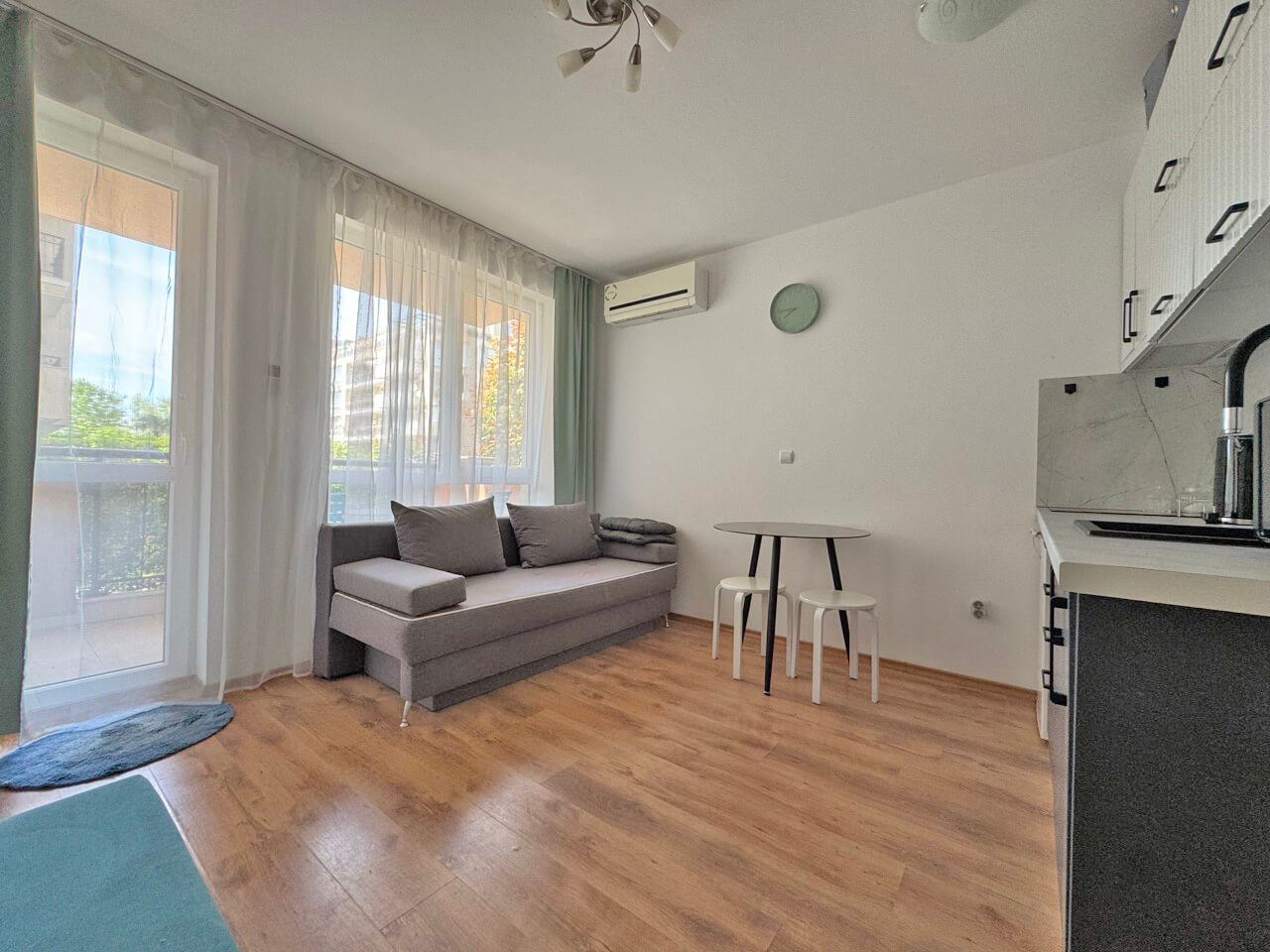Studio mit hervorragender Lage und hohem Investitionspotenzial in einem emblematischen Komplex in Sonnenstrand