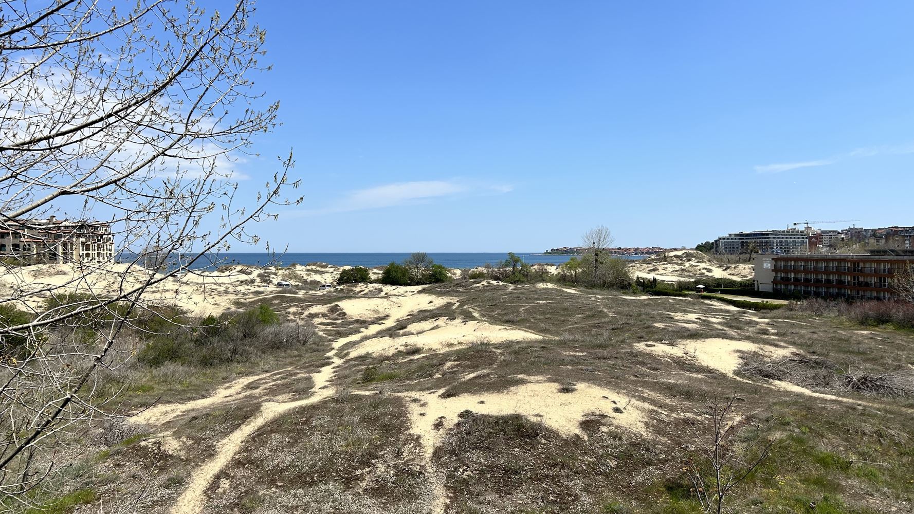 Exklusive 3-Zimmer-Wohnung in erster Meereslinie in Sonnenstrand – Panoramablick auf das Meer und prestigeträchtige Lage