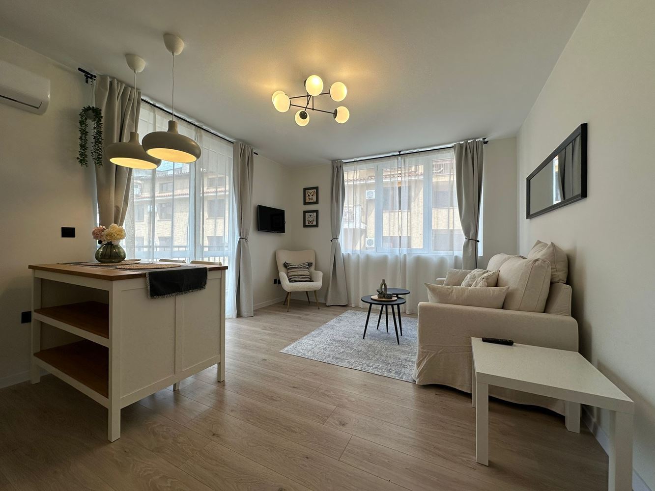 Luxuriös möblierte 2-Zimmer-Wohnung ohne Wartungsgebühr in Sonnenstrand