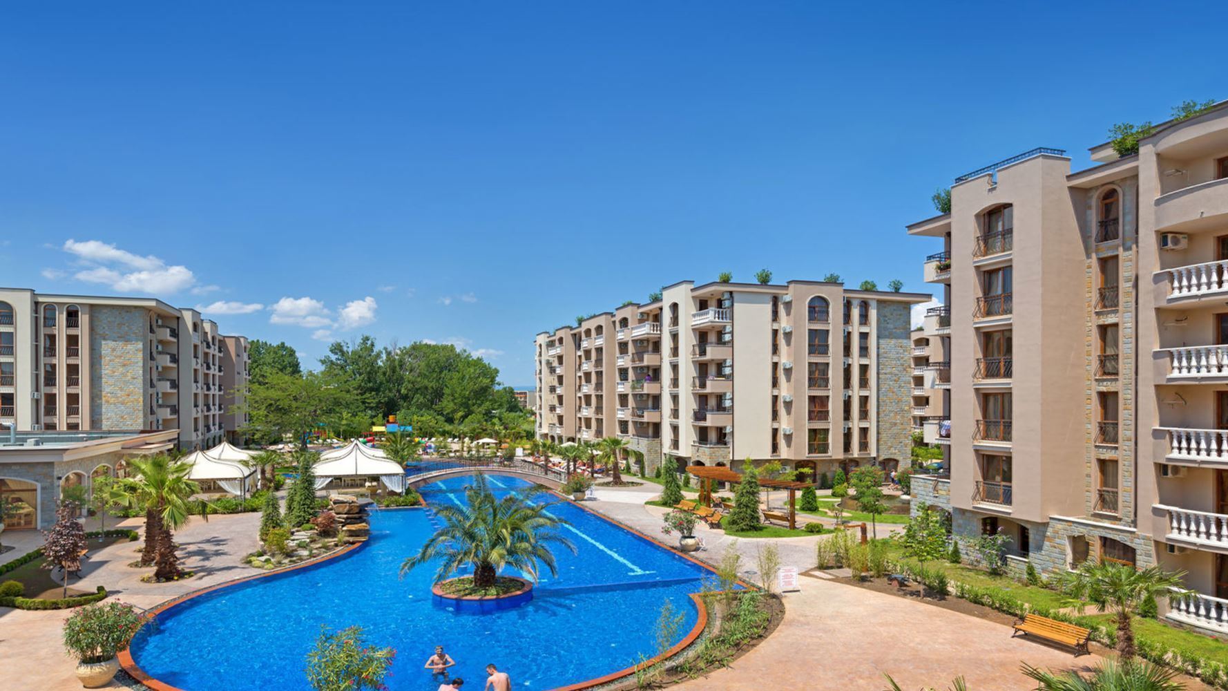 Studio in einer prestigeträchtigen Anlage in Sunny Beach – voll möbliert und bezugsfertig