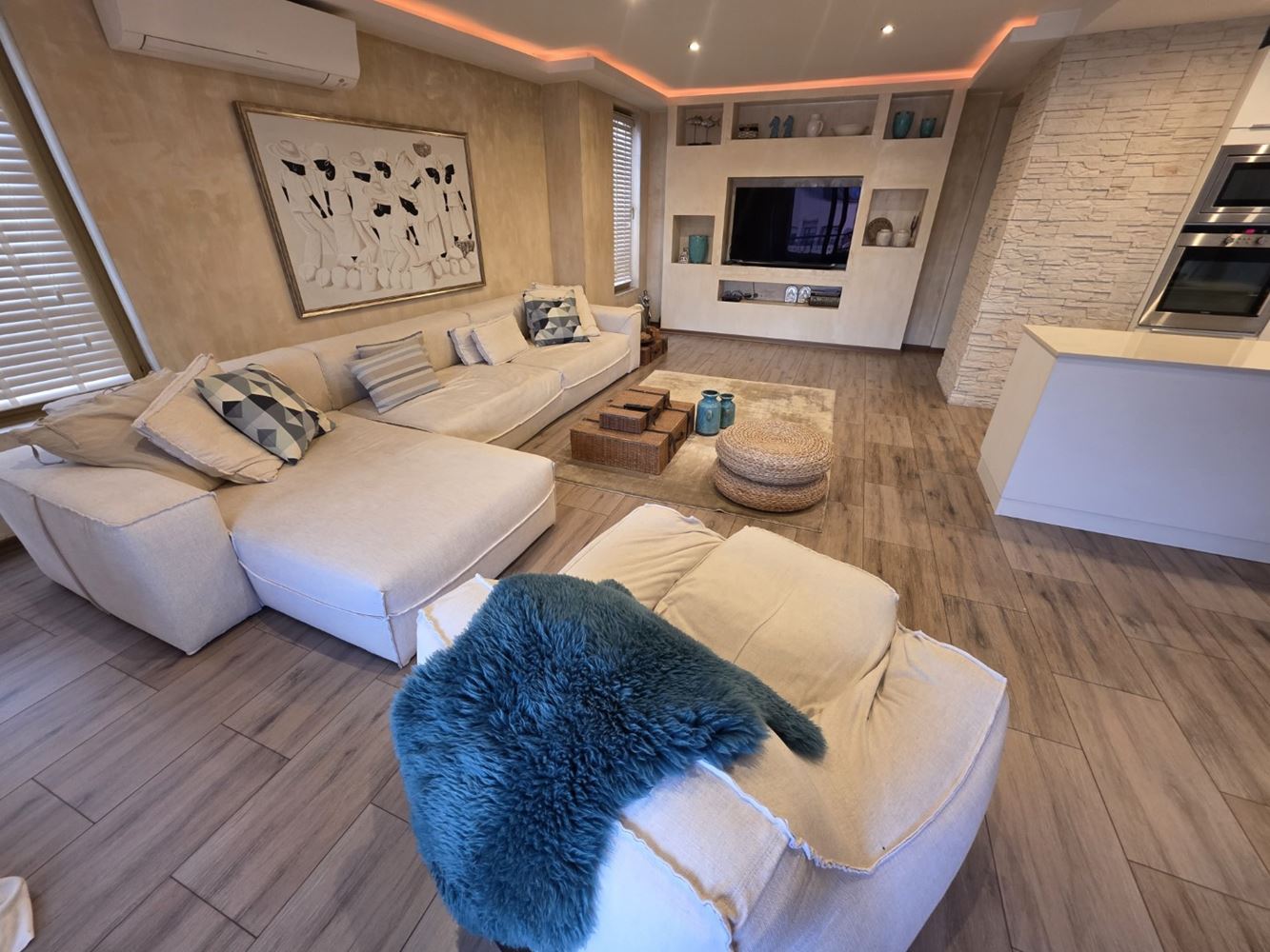 Nessebar: luxuriöse Wohnung mit zwei Schlafzimmern und Panoramablick auf das Meer – 183 m² Großzügigkeit, Komfort und Stil