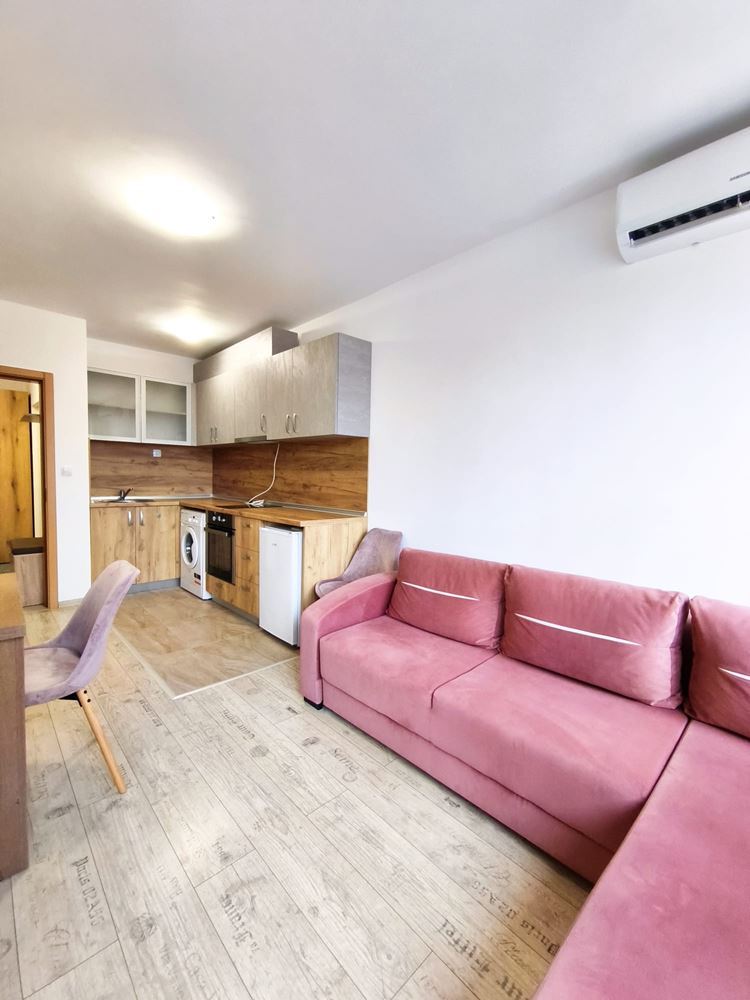 Gemütliche Einzimmerwohnung mit einer Schlafzimmer im neuen Stadtteil von Nessebar – keine Instandhaltungsgebühr