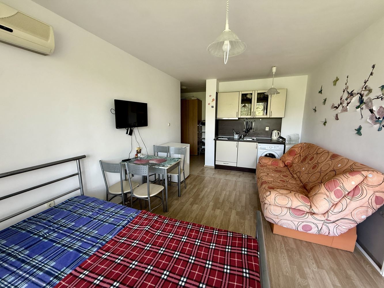 Gemütliches und vollständig möbliertes Studio in Sweti Wlas – perfektes Zuhause am Meer mit niedriger Wartungsgebühr