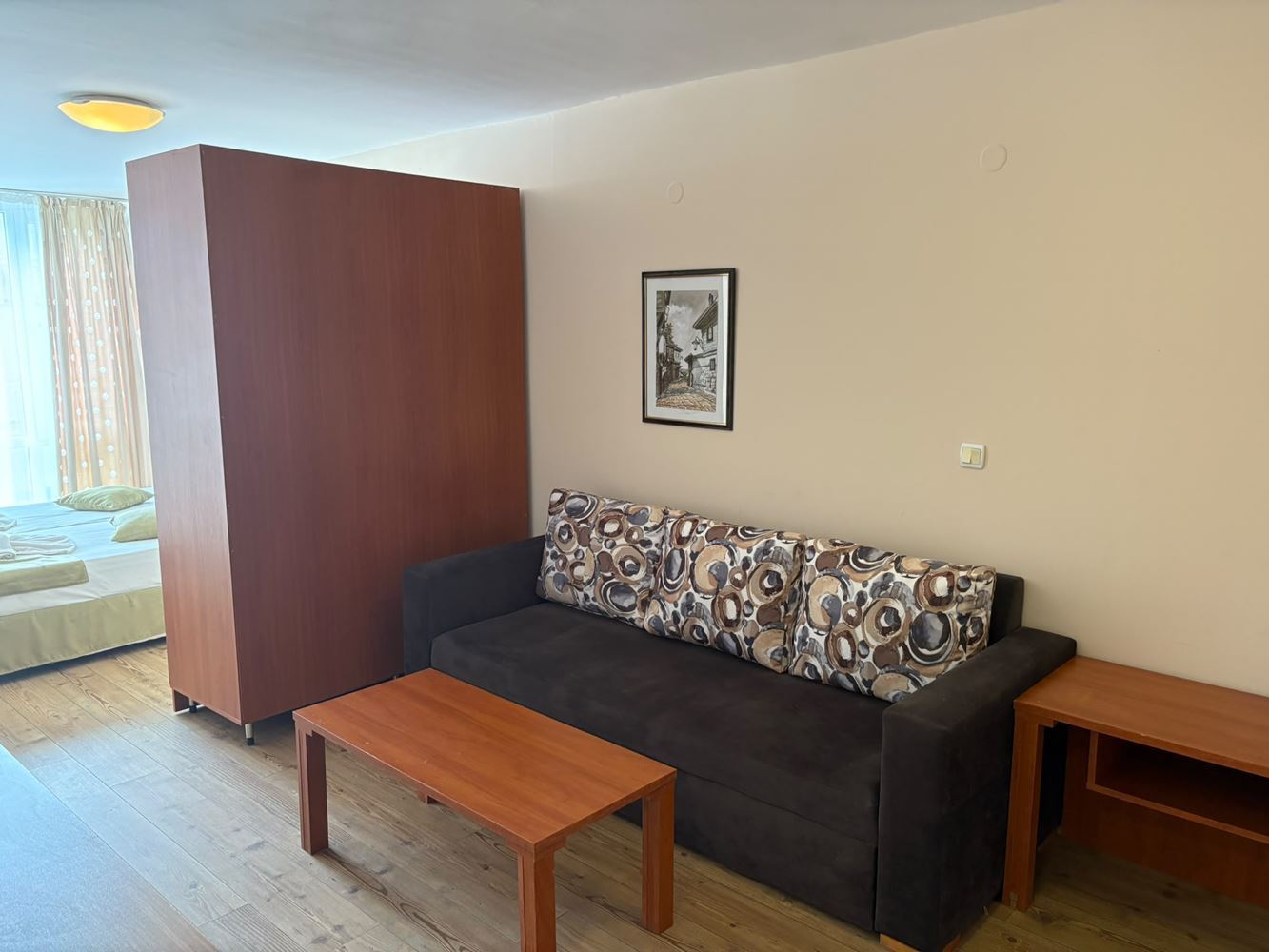 Wohnung mit einem Schlafzimmer 300 m vom Meer in Sonnenstrand – ausgezeichnete Investition am Meer