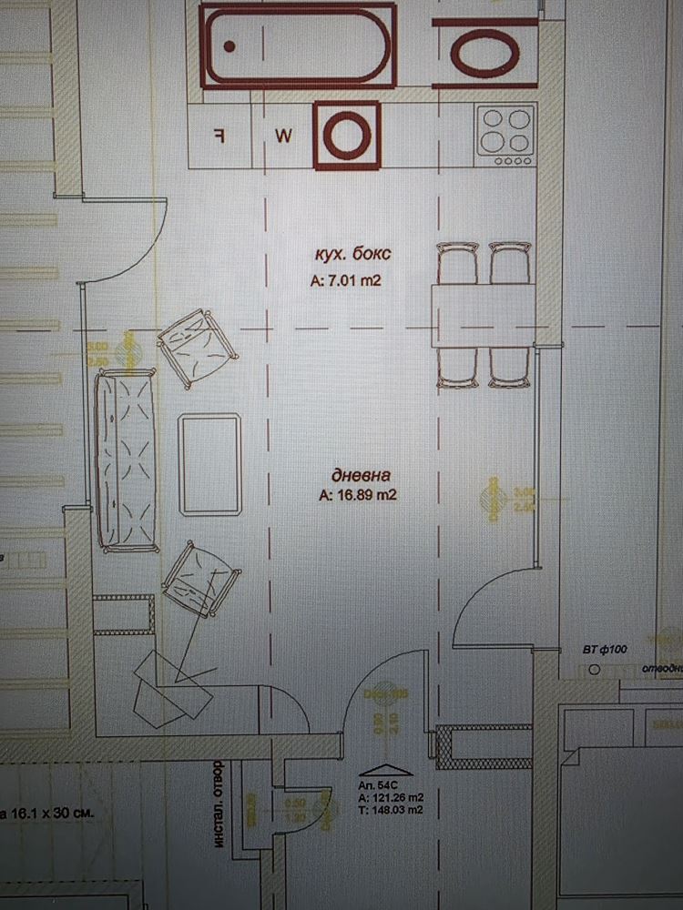 3-Zimmer-Wohnung mit riesiger Terrasse 500 m vom Strand in Sonnenstrand entfernt – 148 m² und hervorragendes Potenzial