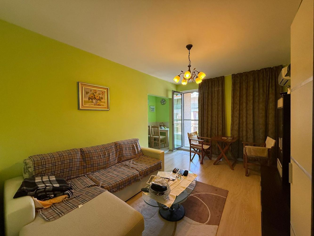 Wohnung mit einem Schlafzimmer und Meerblick in der Altstadt von Pomorie