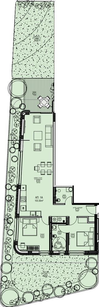Wohnung mit zwei Schlafzimmern in erster Meereslinie in Kraimorie, Burgas