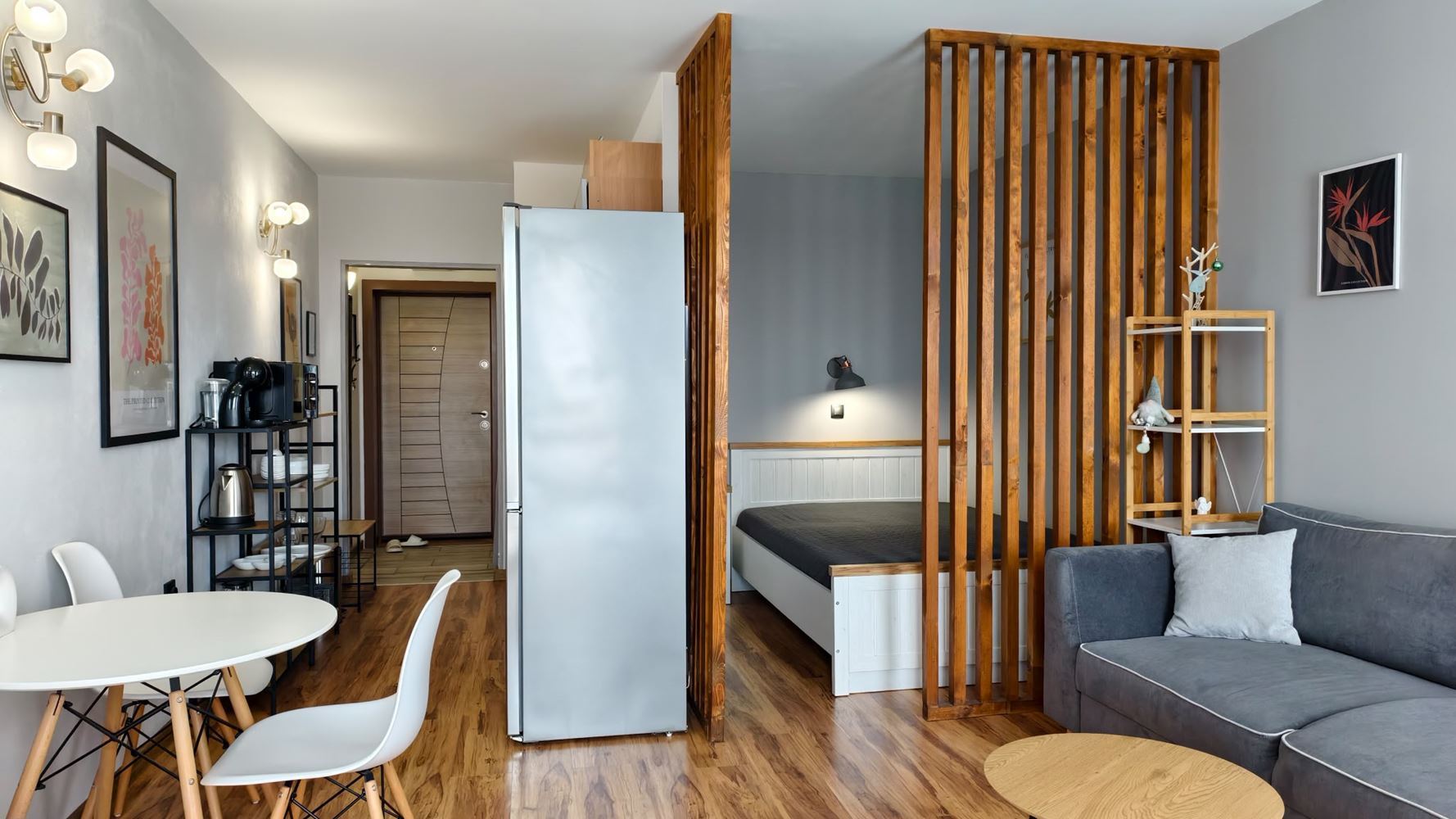 Geräumiges, modern möbliertes Studio mit separatem Schlafzimmer in einer Wohnanlage in Aheloy – Bezugsfertig