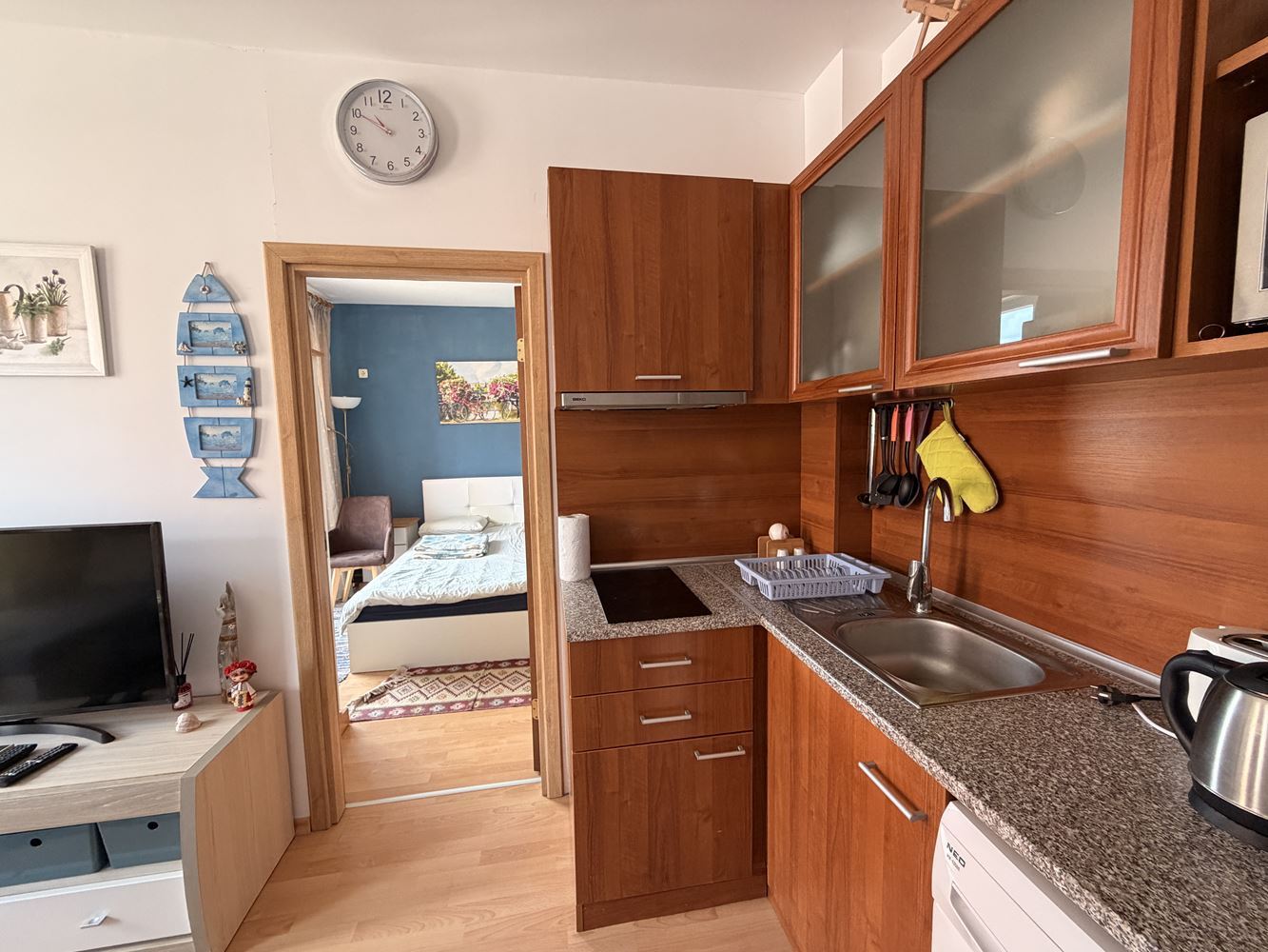 Kleine Wohnung, große Chance – bezugsfertige Wohnung mit einem Schlafzimmer in der Nähe von Sonnenstrand