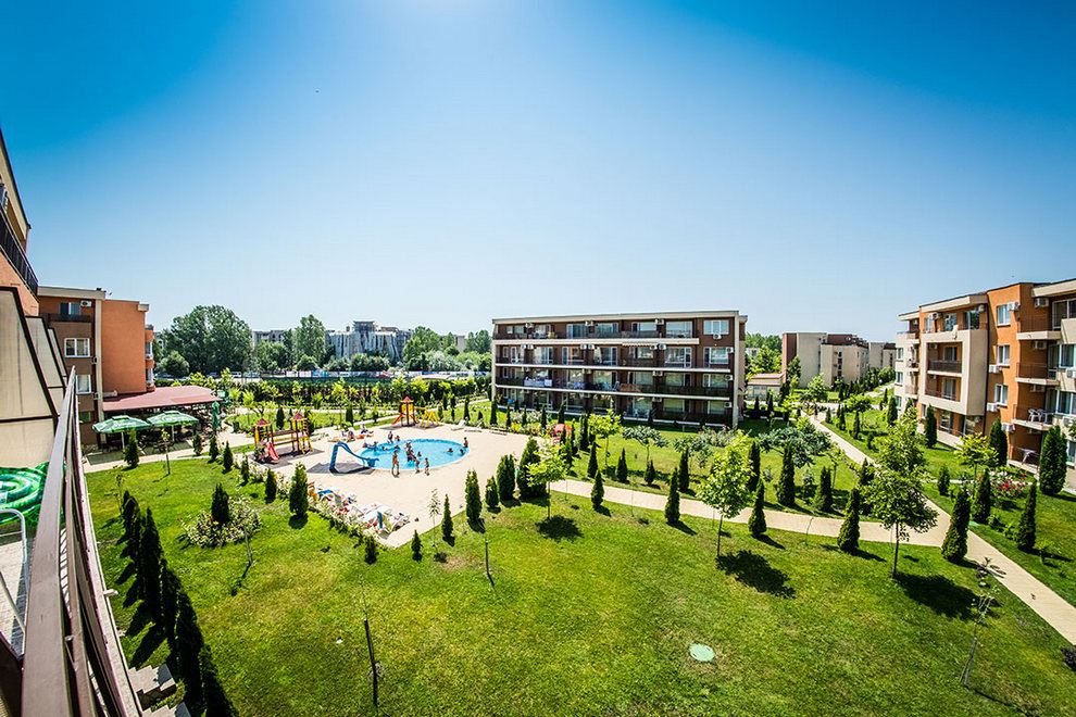 Helle und warme Zweizimmerwohnung mit einem Schlafzimmer in der Nähe des Aquaparks in Sonnenstrand – ausgezeichnete Investition zur Vermietung