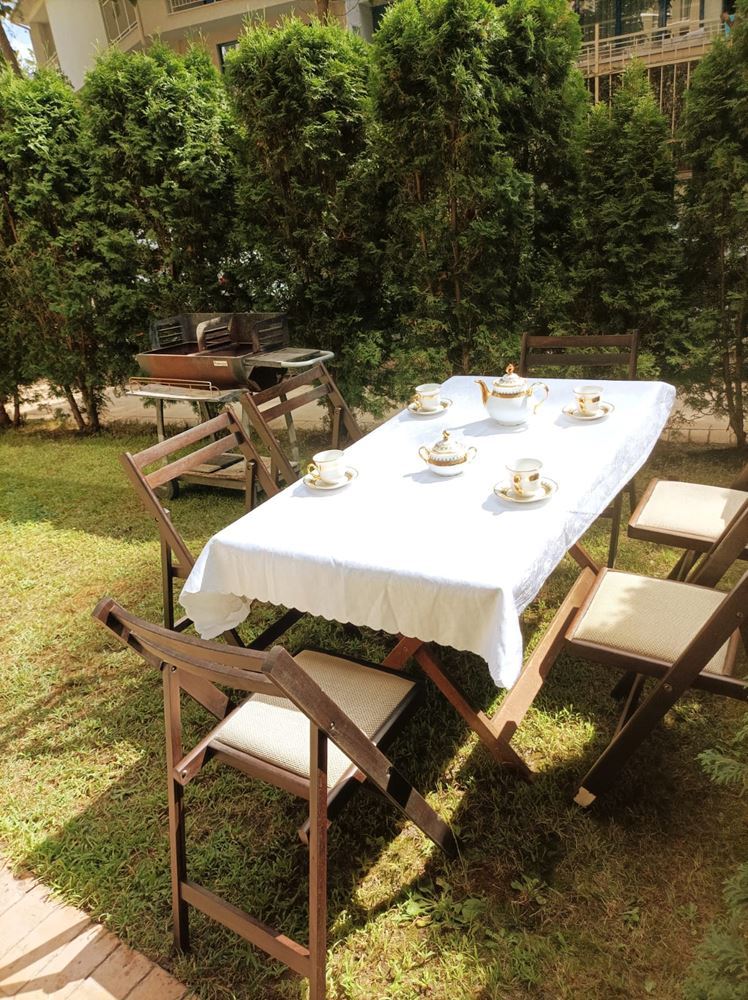 2-Zimmer-Wohnung mit eigenem Garten in Sonnenstrand – Ihre grüne Oase am Meer