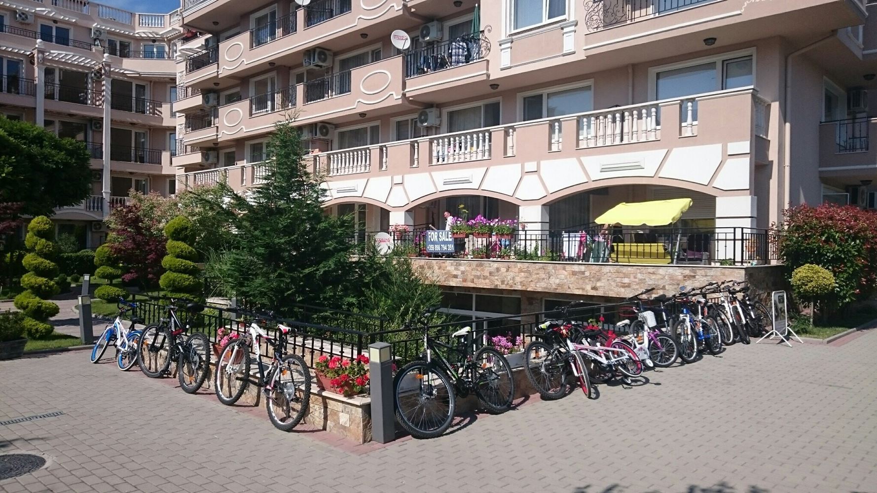 Studio in Nessebar – maritimes Ambiente, Swimmingpool und Ruhe in einer geschlossenen Wohnanlage