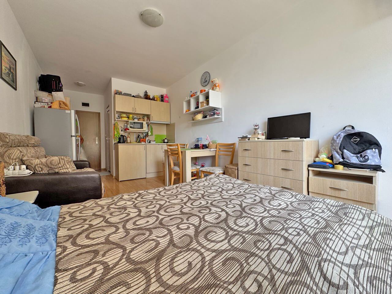 Gemütliches Studio in Sonnenstrand mit ausgezeichneter Lage und Annehmlichkeiten in einer gepflegten Anlage