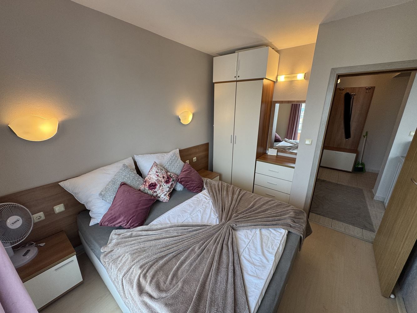 Wohnung mit einem Schlafzimmer und Panoramablick im Herzen von Sonnenstrand