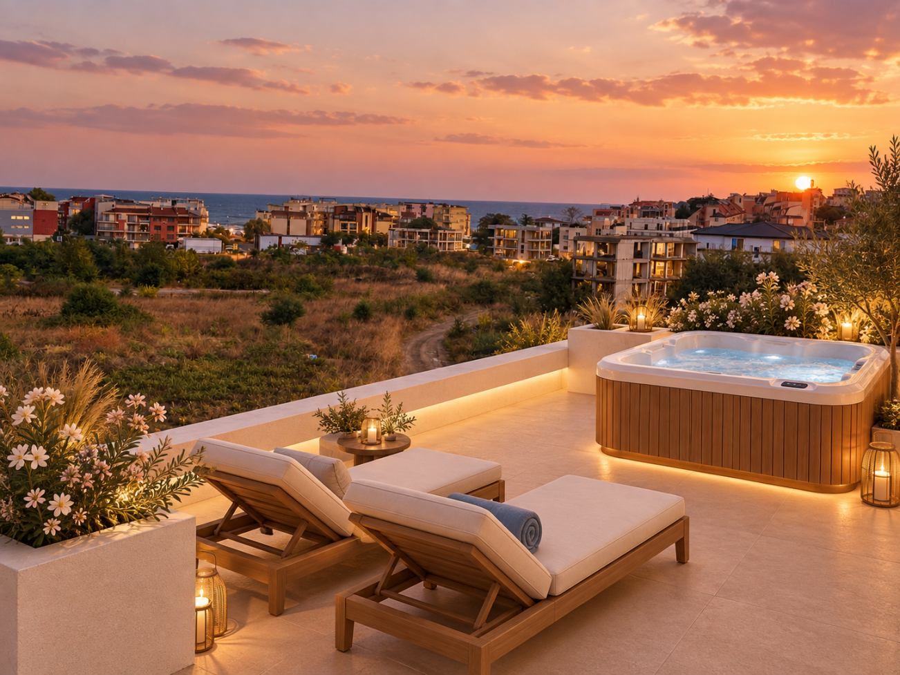 Neue Wohnung mit Meerblick und beeindruckender Dachterrasse – Ihr neues Zuhause in Sozopol