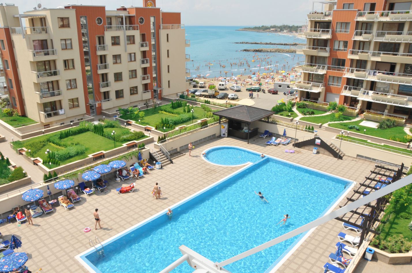 Geräumiges Studio in erstklassiger Lage in Pomorie