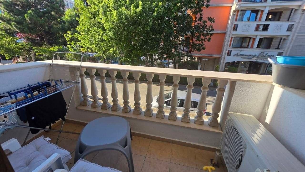 Möbliertes Studio mit hervorragenden Annehmlichkeiten in Sonnenstrand – bezugsfertige Immobilie für Urlaub und Investition