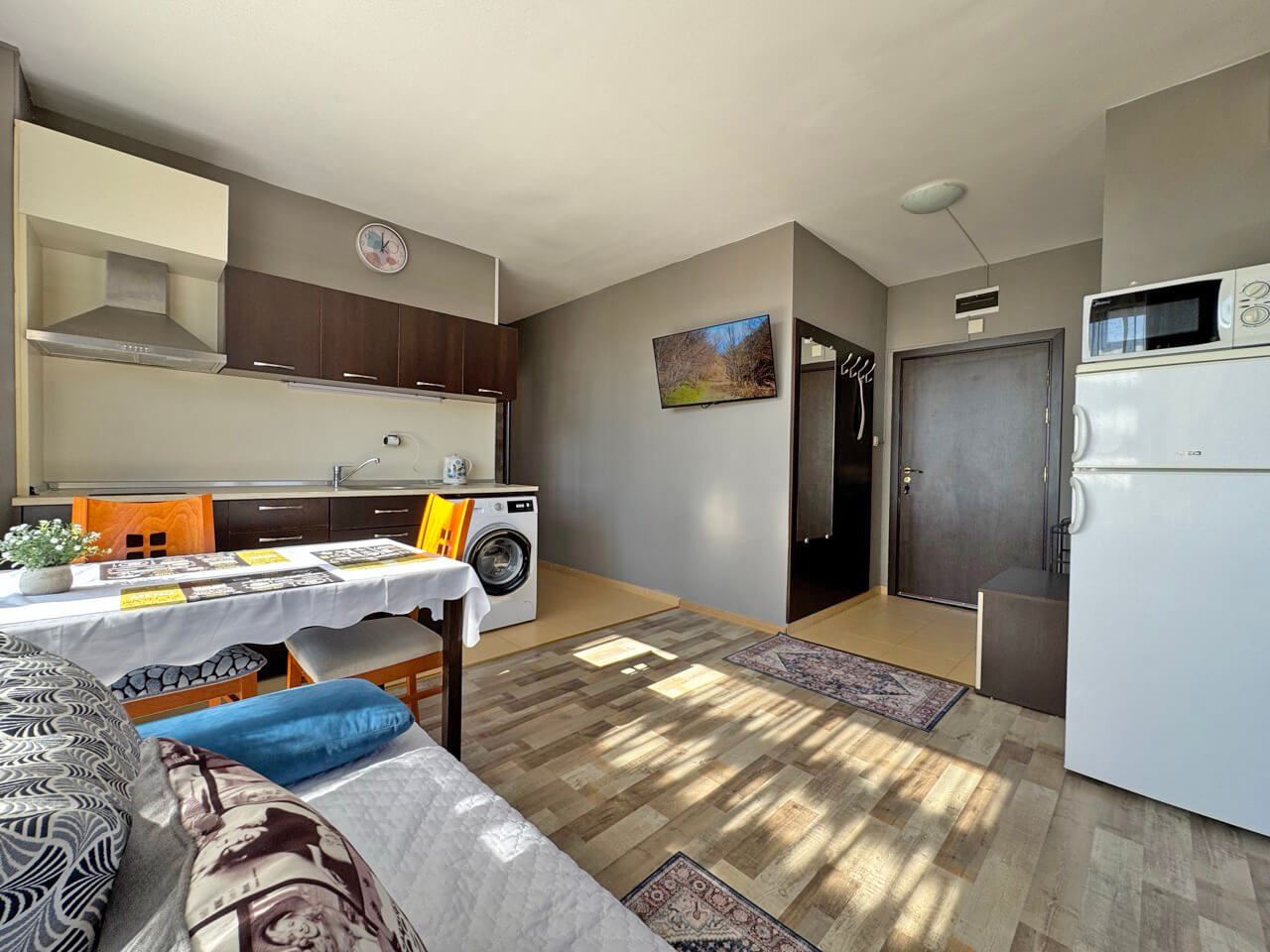 2-Zimmer-Wohnung mit Meerblick in Sveti Vlas – Luxus, Pools und SPA-Einrichtungen das ganze Jahr über