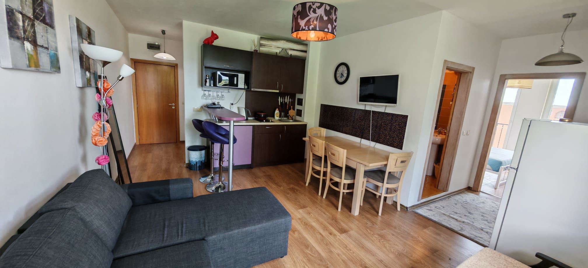 Funktionale 2-Zimmer-Wohnung in Sonnenstrand – eine ausgezeichnete Investition im Herzen des Resorts