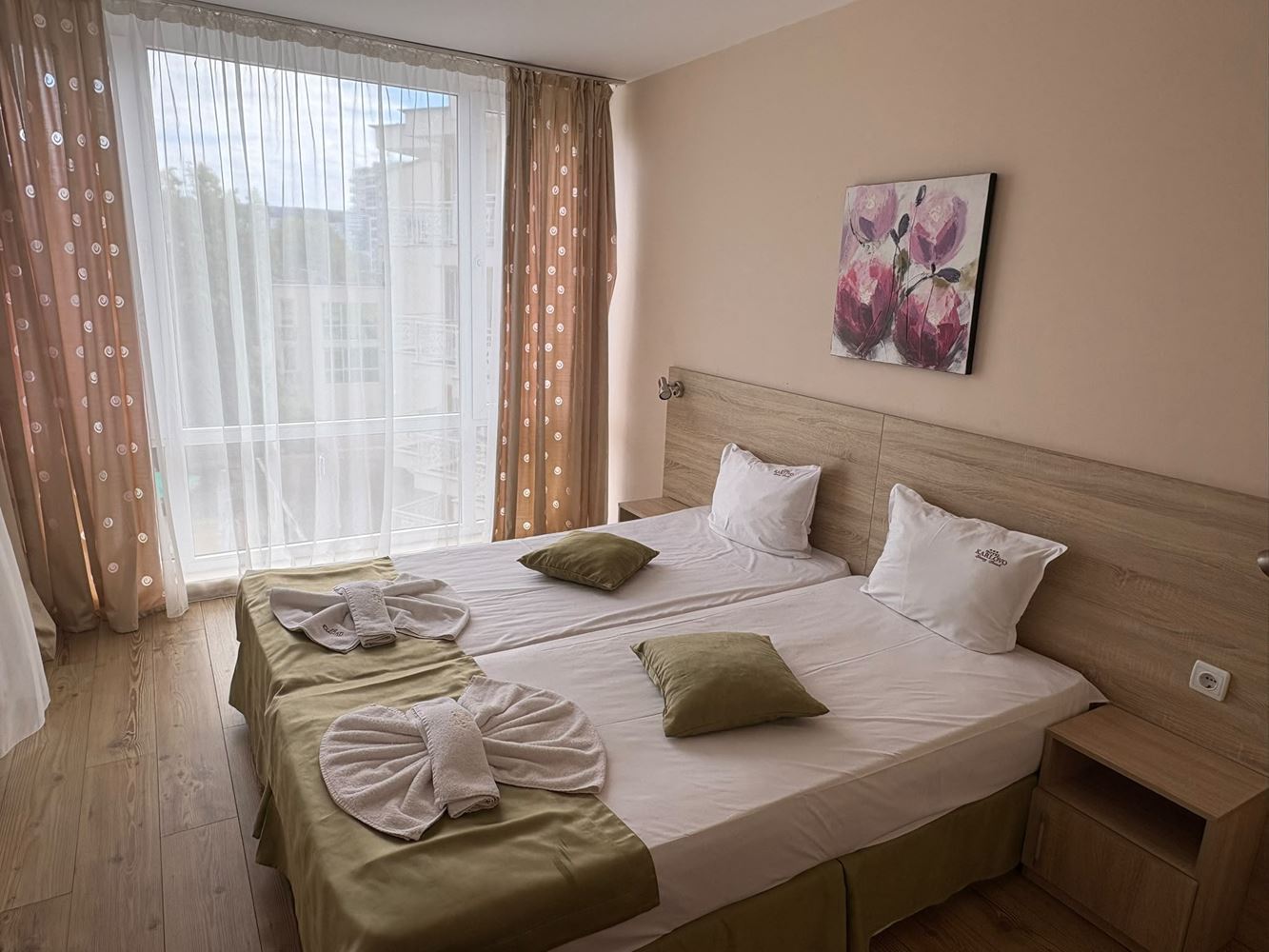 Wohnung mit einem Schlafzimmer 300 m vom Meer in Sonnenstrand – ausgezeichnete Investition am Meer