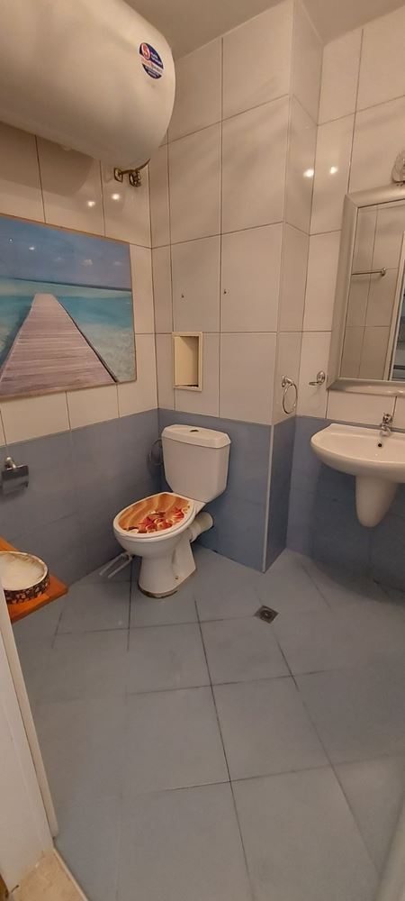 Erste Meereslinie in Aheloy – Wohnung mit einem Schlafzimmer, Panoramablick auf das Meer, eigenem Garten und hervorragenden Annehmlichkeiten