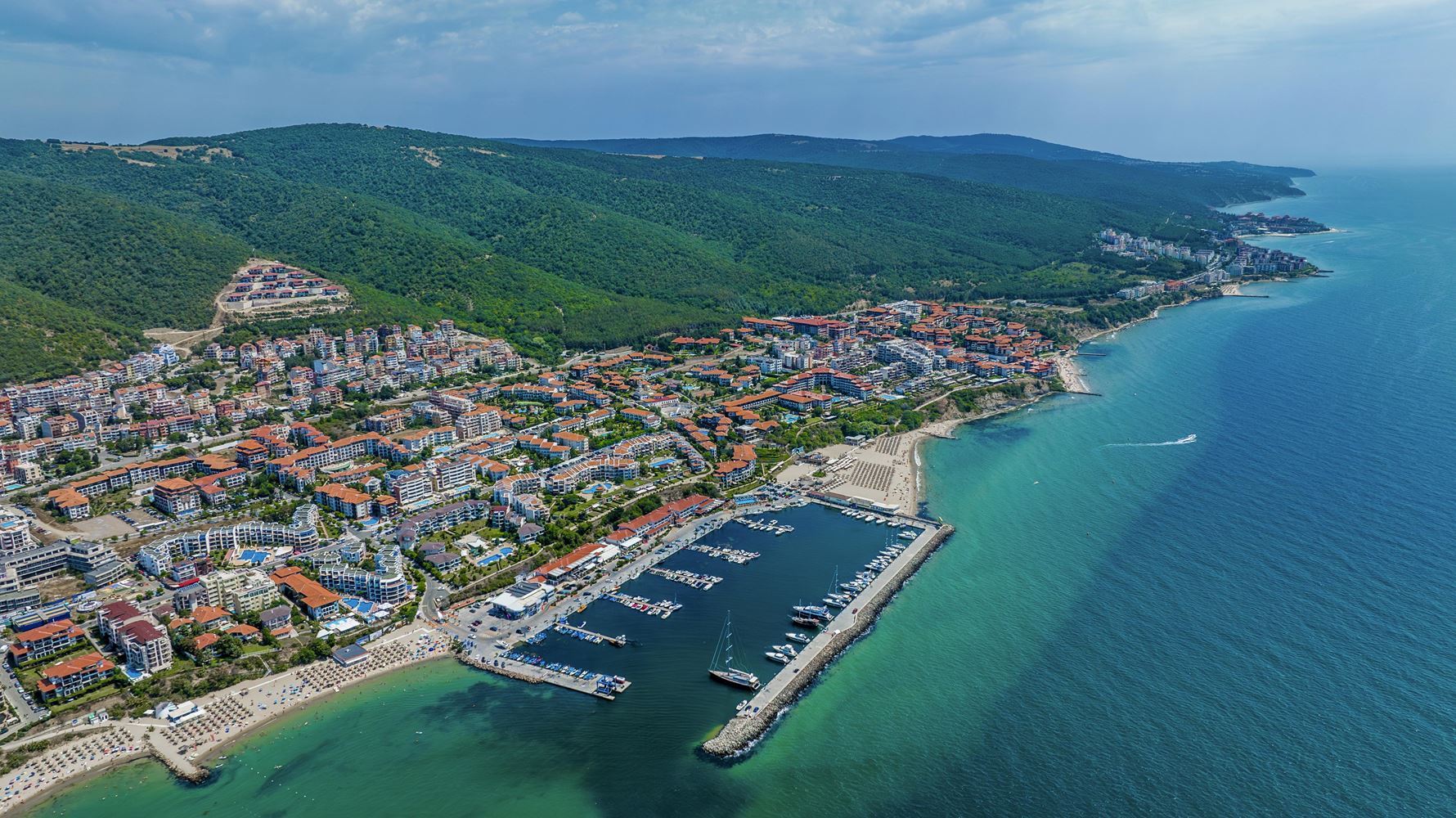 Helles und komplett möbliertes Studio mit niedrigen Nebenkosten in Sveti Vlas