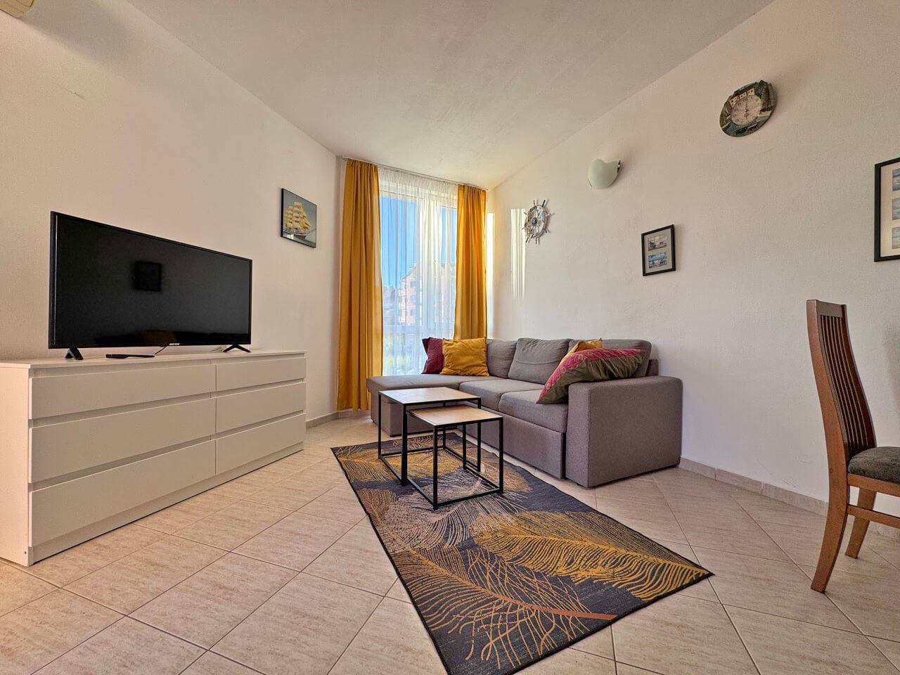Stilvolle Zweizimmerwohnung in Sonnenstrand – Komfort, Annehmlichkeiten und eine Atmosphäre für einen echten Urlaub am Meer