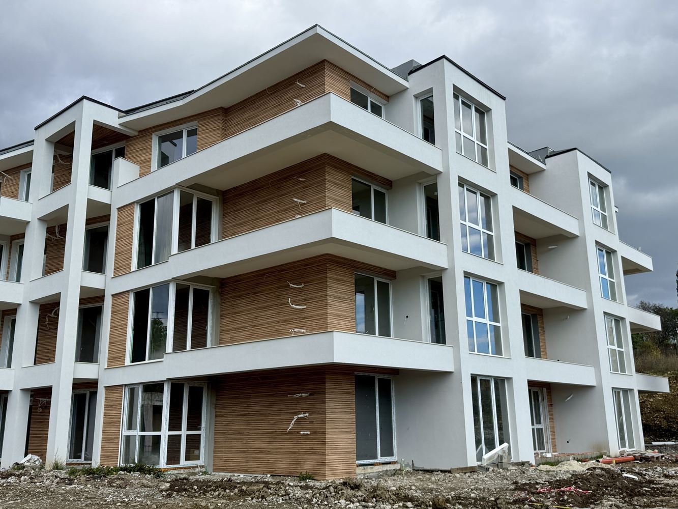 Apartment mit einem Schlafzimmer und Meerblick in Sveti Vlas – ohne Wartungsgebühr und mit Investitionspotenzial