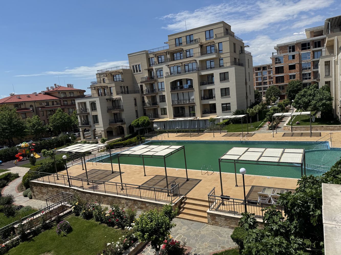 Studio in einer Wohnanlage in Sveti Vlas – ausgezeichnete Investition und Komfort am Meer