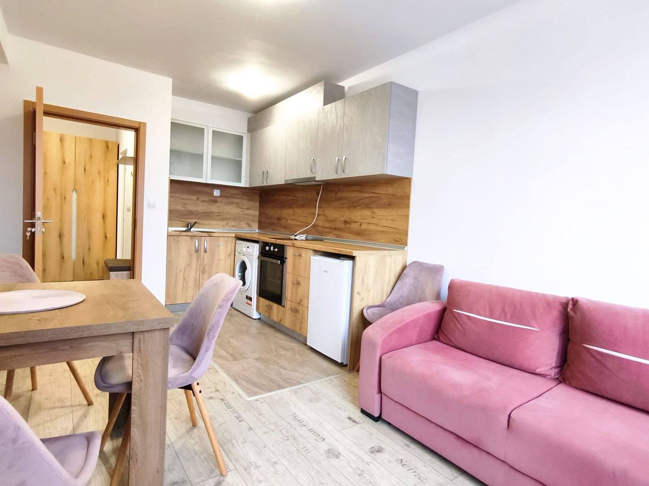 Gemütliche Einzimmerwohnung mit einer Schlafzimmer im neuen Stadtteil von Nessebar – keine Instandhaltungsgebühr