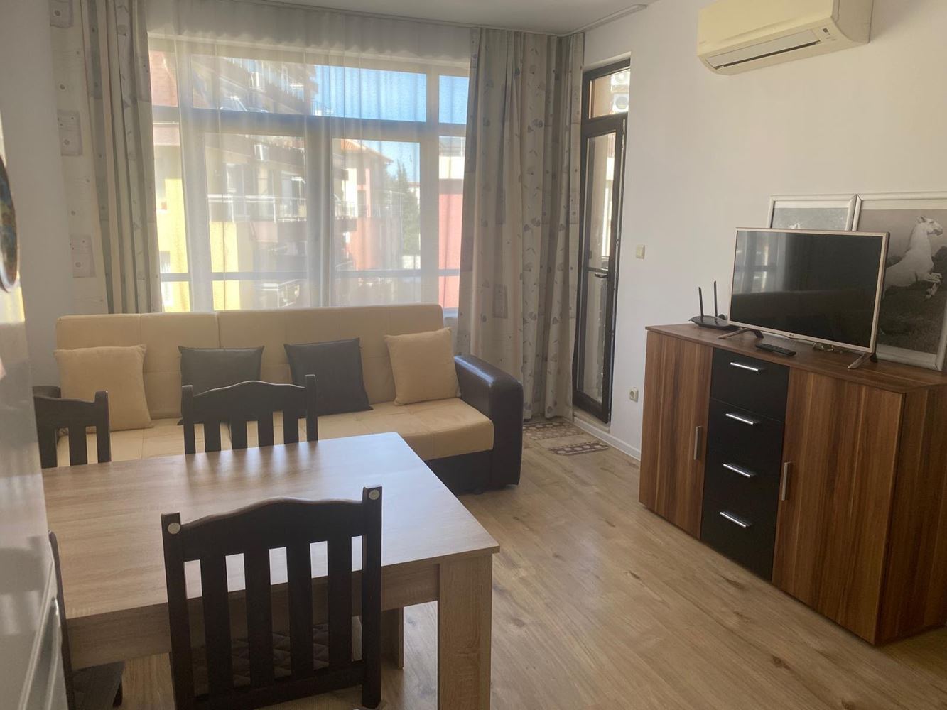 Zweizimmerwohnung in Pomorie – einzigartige Anlage mit niedrigen Betriebskosten und ausgezeichneter Lage nahe dem Meer