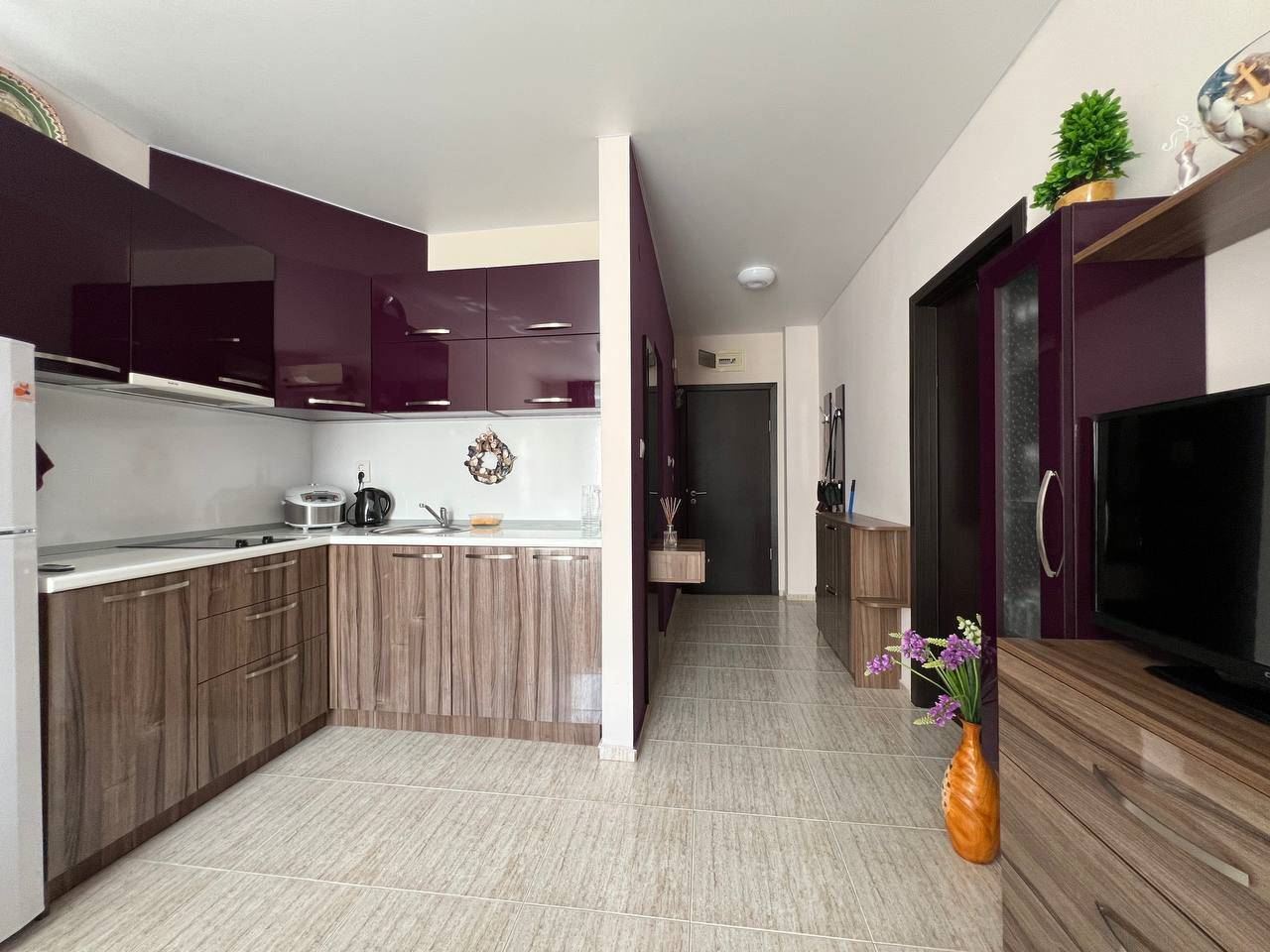 Ein-Zimmer-Wohnung mit kompletter Einrichtung in Sunny Beach – Komfort und Bequemlichkeit in Strandnähe